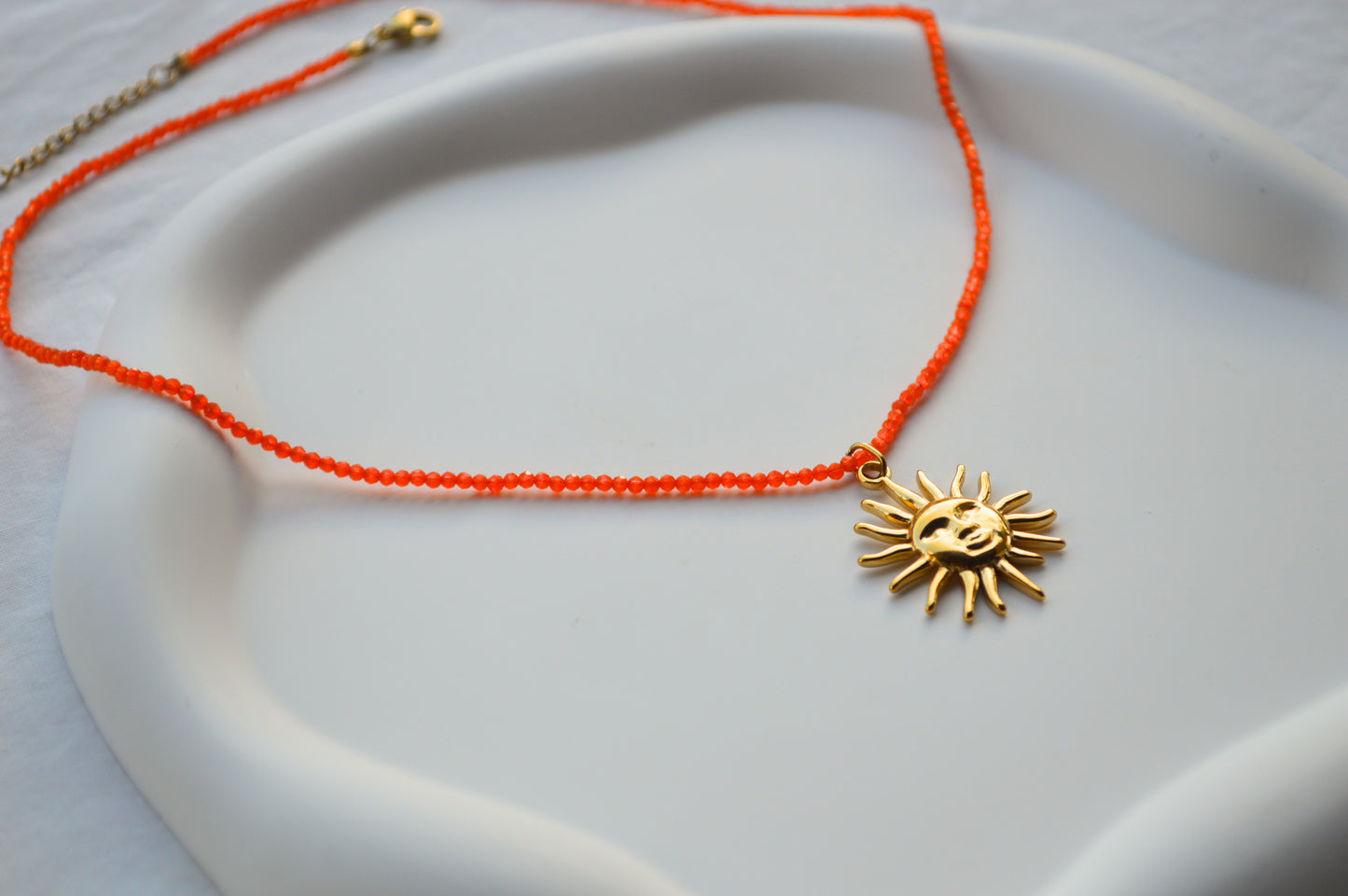 Summer sun necklace