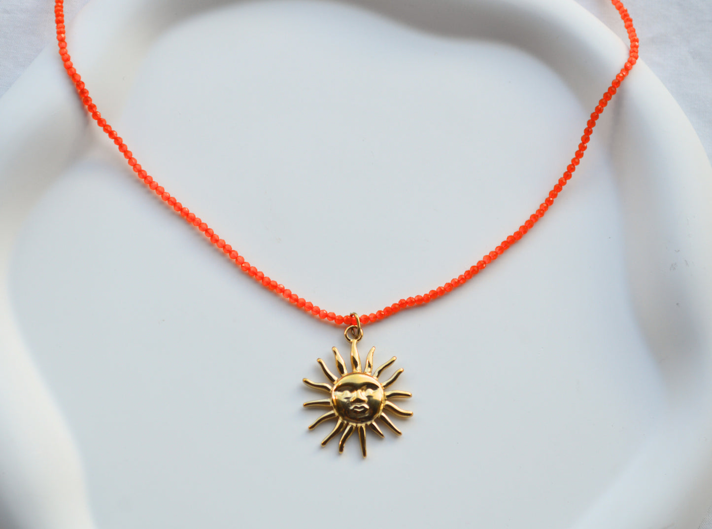 Summer sun necklace